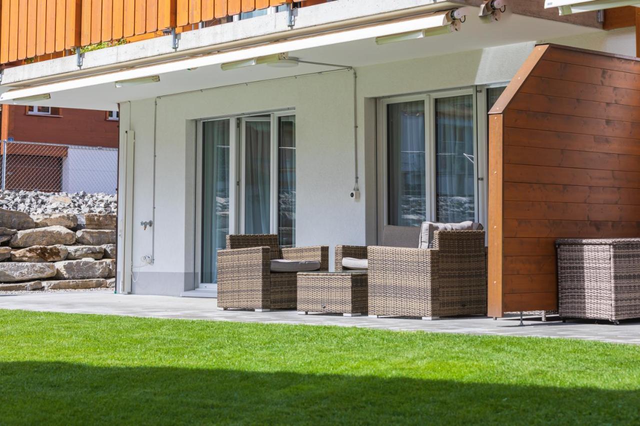 Chalet Gousweid- Mönch Apartment Wilderswil Exterior foto